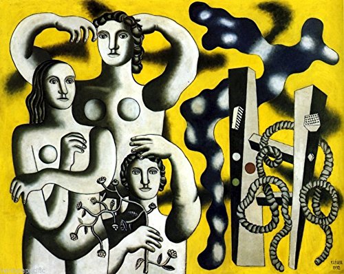 Amazon.com: Composition with Three Figures : Fernand Leger : Circa